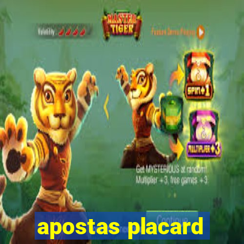 apostas placard